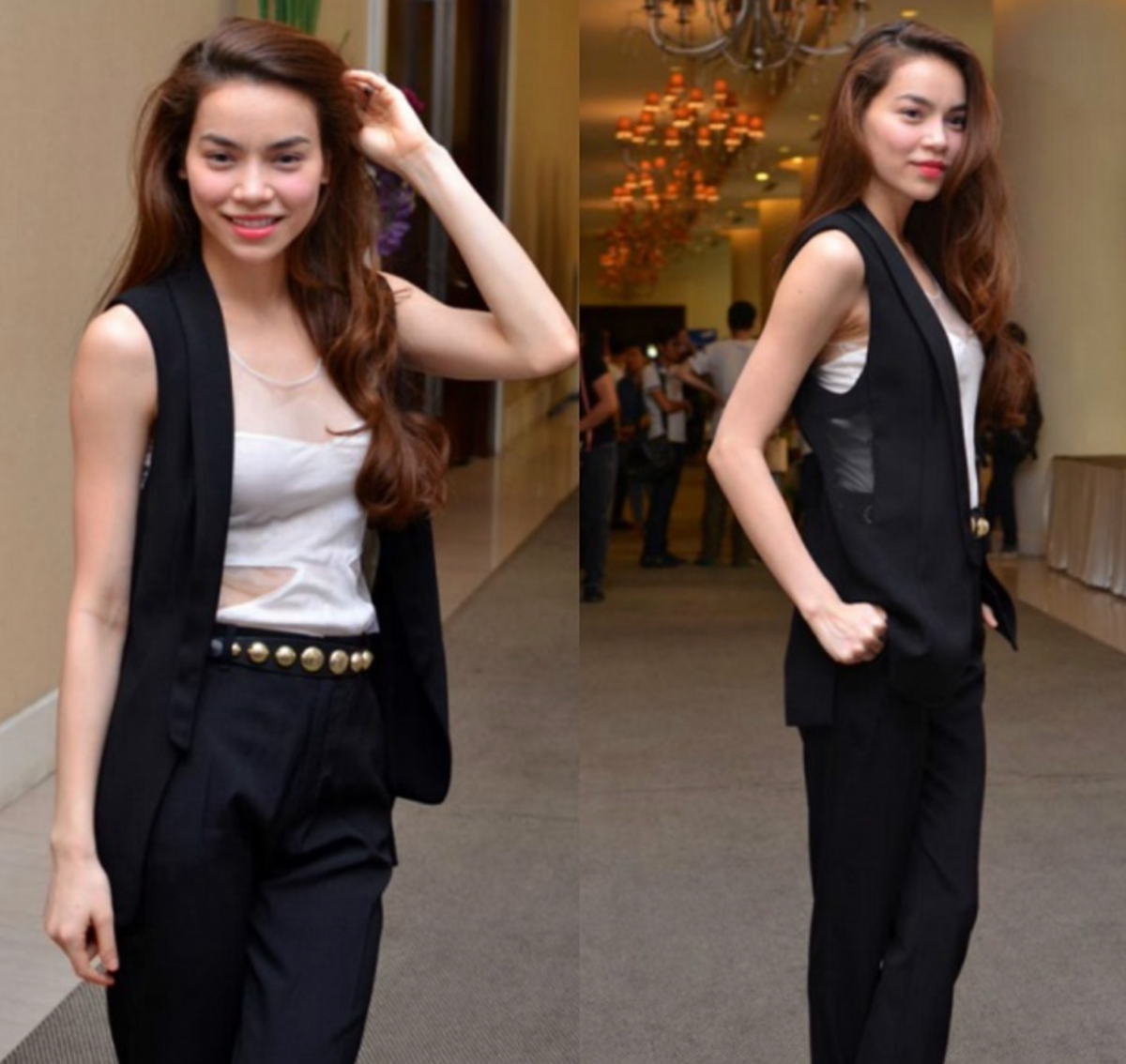 Hà Hồ không ngại thay đổi hình ảnh, từ phong cách nhẹ nhàng, nữ tính đến quyến rũ, gợi cảm. Ảnh: Dân Việt