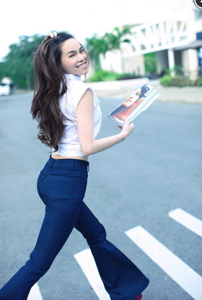 Năm 2001, Hồ Ngọc Hà được nhiều người biết đến khi vào vai Hương trong bộ phim truyền hình "Hoa cỏ may" của đạo diễn Lưu Trọng Ninh. Ảnh: Dân Việt