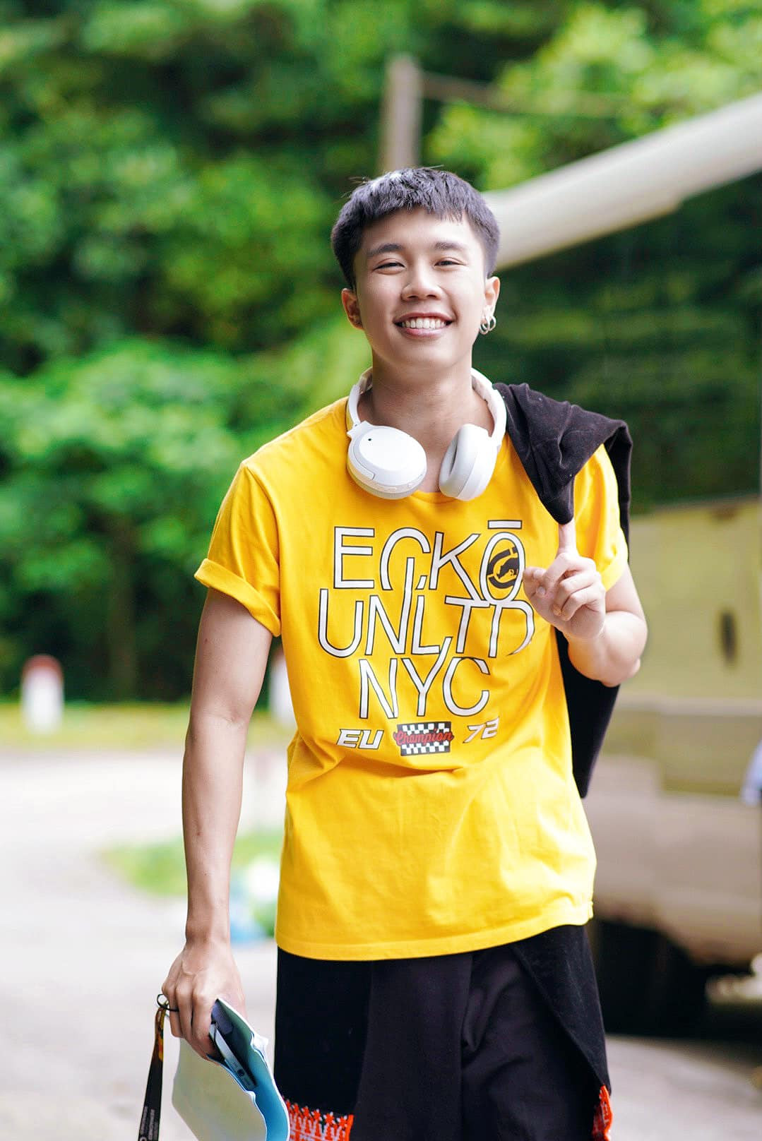 Long Vũ cũng sở hữu vóc dáng cao ráo, khỏe khoắn. Ảnh: FB Nguyễn Vũ