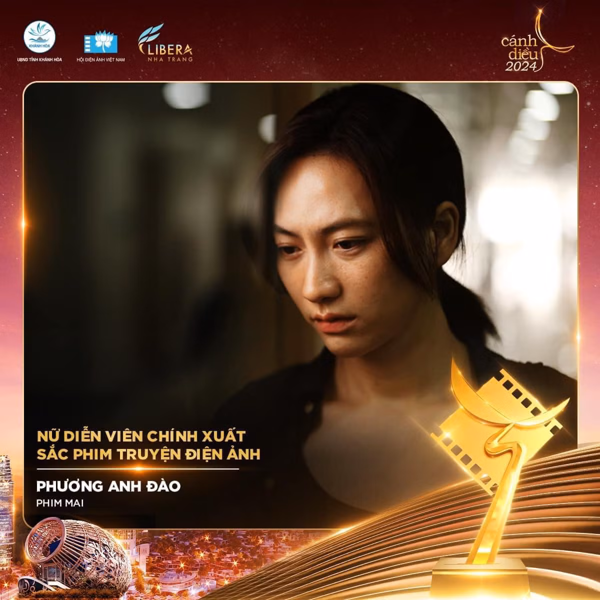 Sac voc nu chinh phim Mai vua doat giai Canh dieu vang