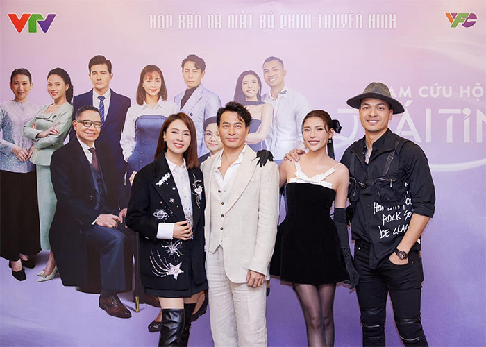 Mới đây, Vũ Tuấn Việt tham gia bộ phim "Trạm cứu hộ trái tim". (Ảnh: FBNV)