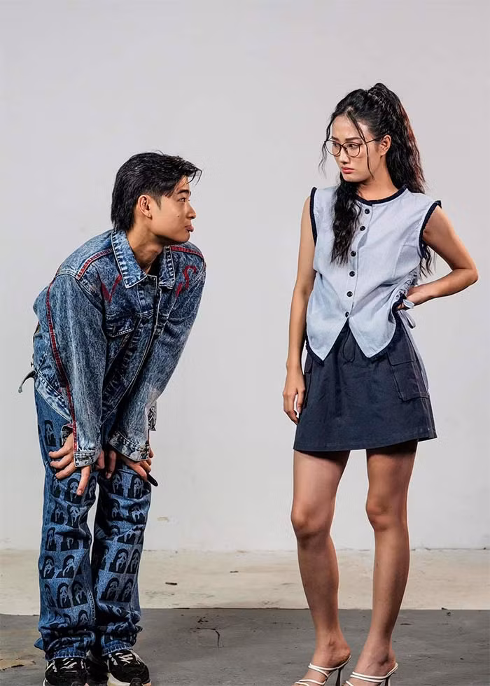 Thời gian gần đây, cả hai diễn viên cũng rất chăm tương tác với nhau trên mạng xã hội. Đặc biệt cả hai cùng livestream chung với nhau. (Ảnh: FB Võ Hoài Vũ)