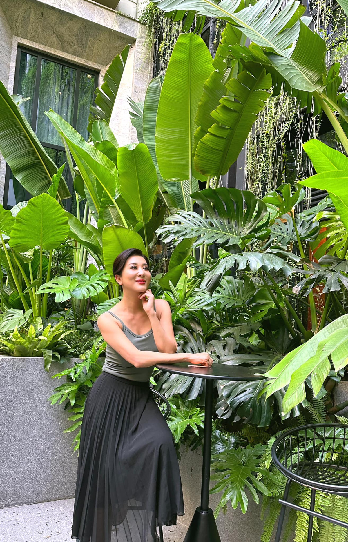 Cô luôn giữ cho mình một tâm thái lạc quan, yêu đời. Ảnh: FB Nguyen Cao Ky Duyen