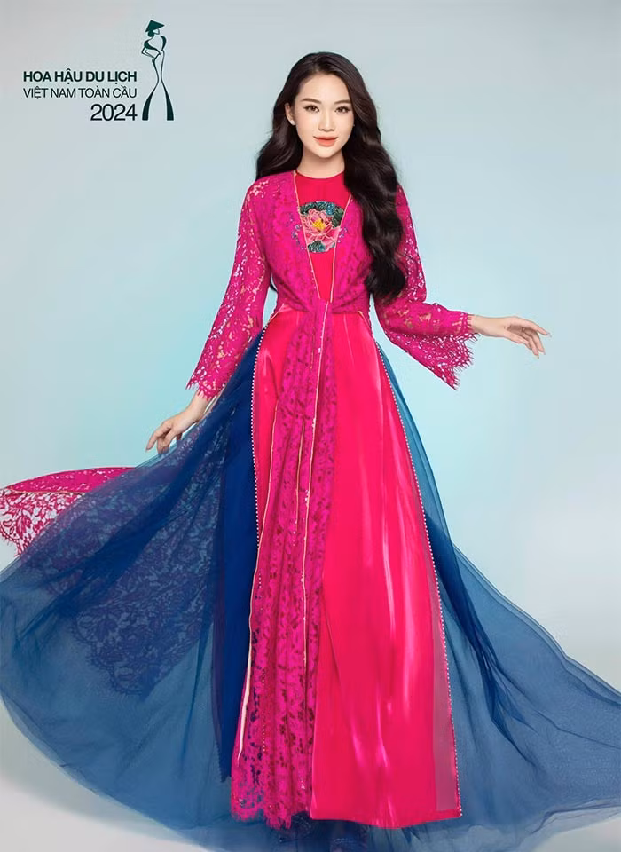 Tân Hoa hậu Du lịch Việt Nam Toàn cầu 2024 đang là sinh viên Khoa Quản trị - Tài chính, trường Đại học Hàng hải Việt Nam. (Ảnh: FB Hoa hậu Du lịch Việt Nam)