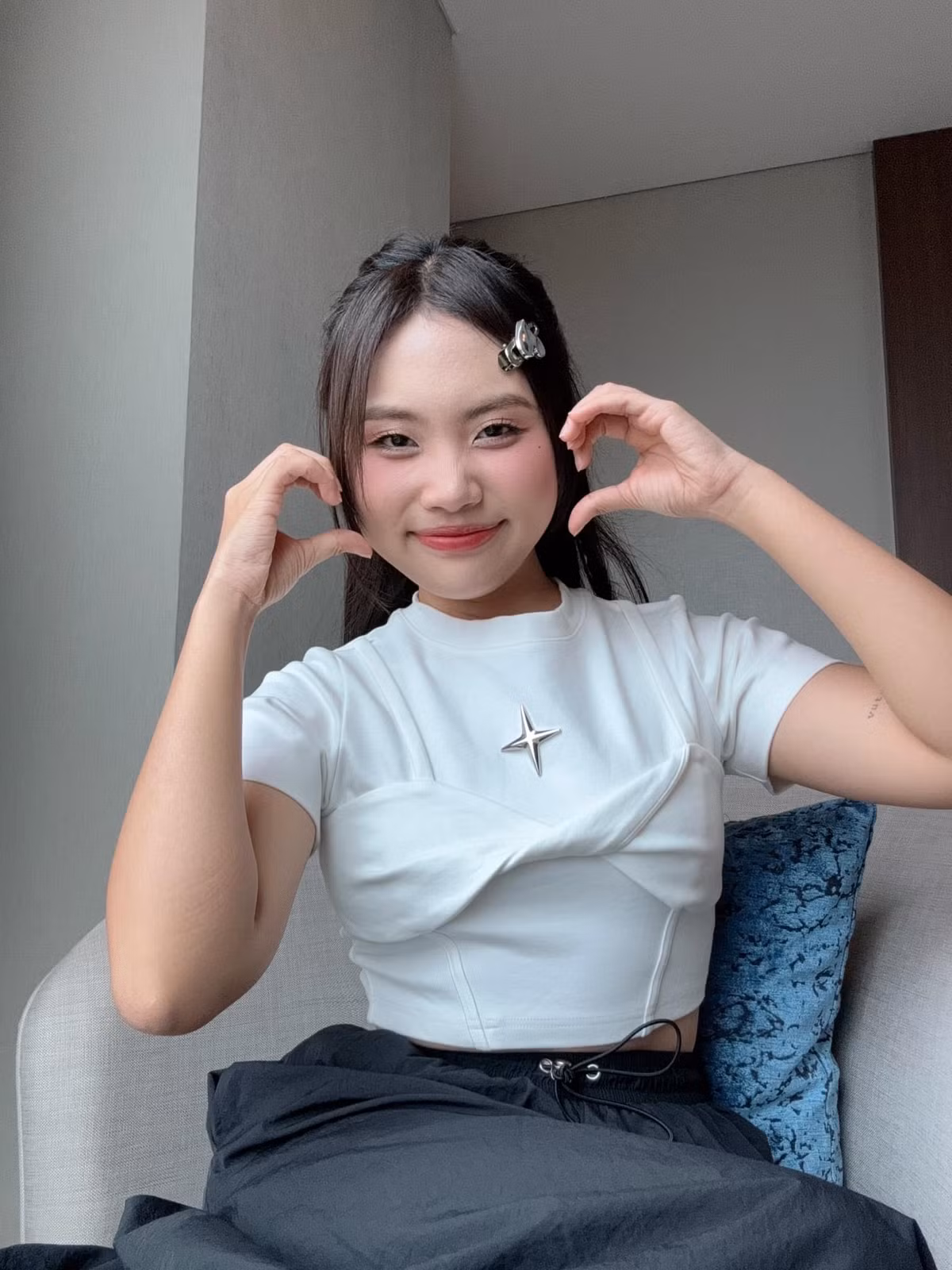 Bước ra từ sân chơi âm nhạc đình đám, đến nay Phương Mỹ Chi trở thành gương mặt ca sĩ nhí tài năng và triển vọng. Ảnh: FB Phương Mỹ Chi