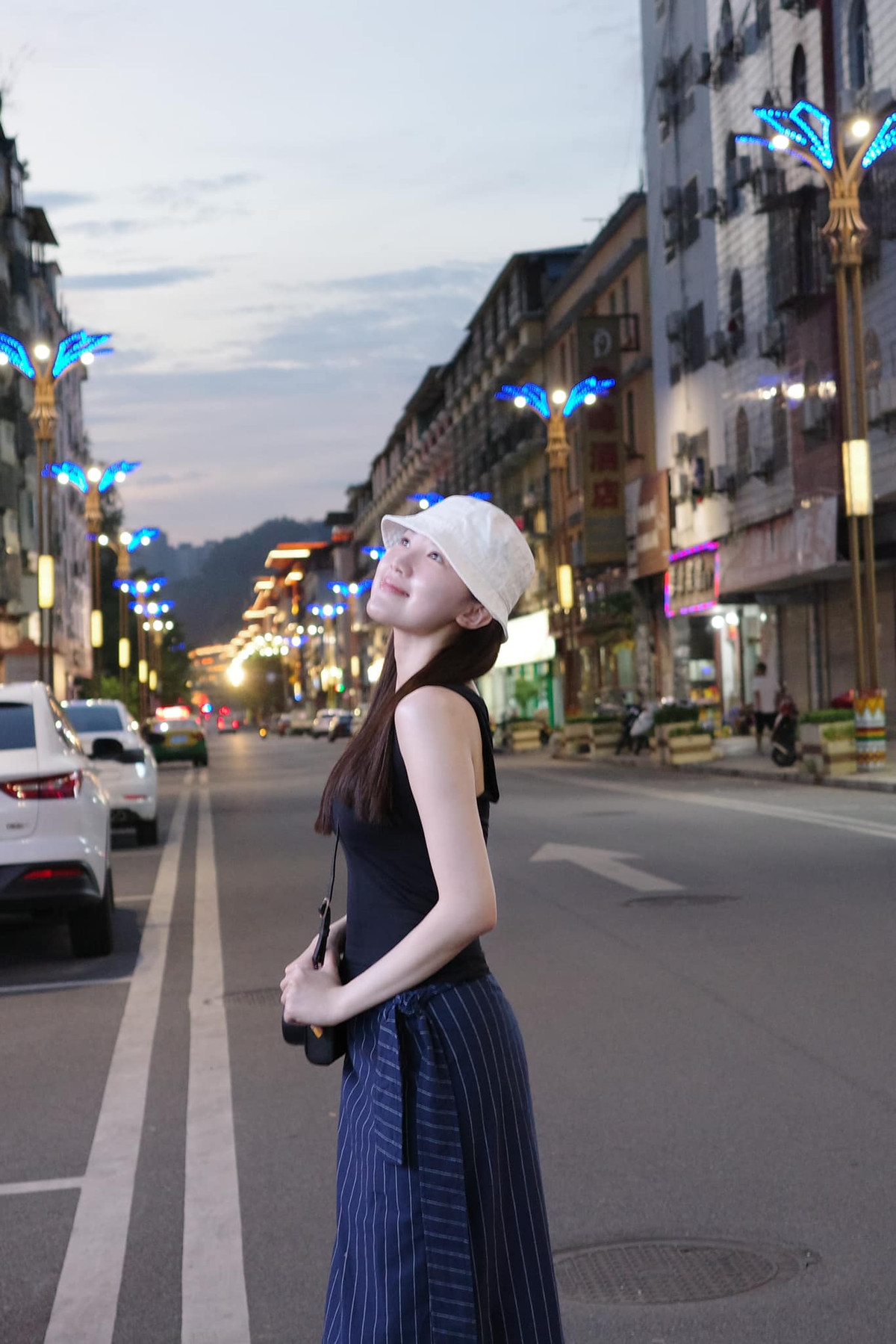 Diễn viên Lương Thanh xinh đẹp khi đi du lịch. Ảnh: FB Lương Thanh