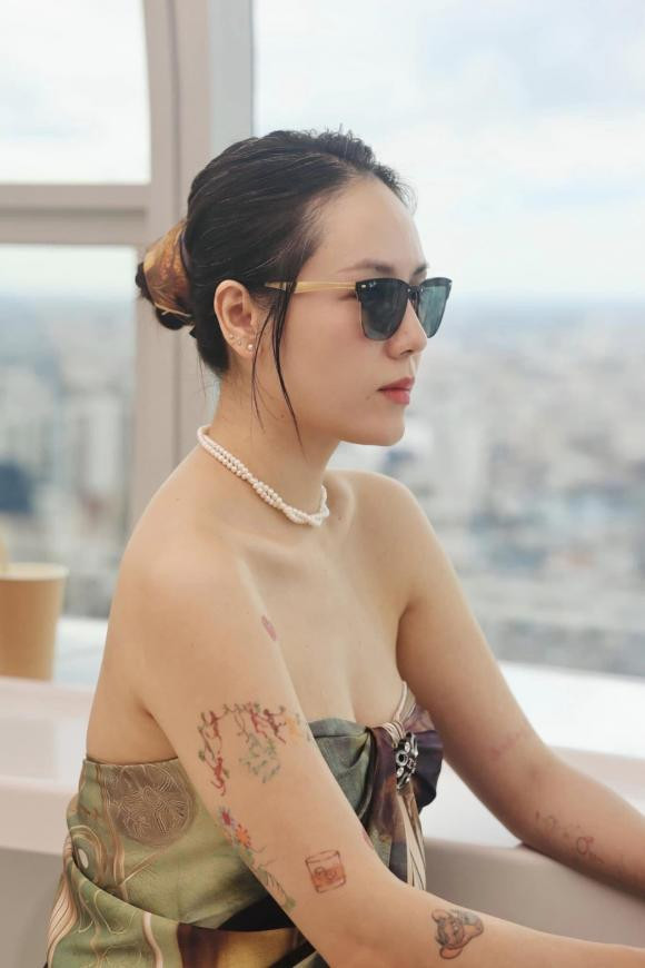 Phương Linh du lịch Thái Lan.