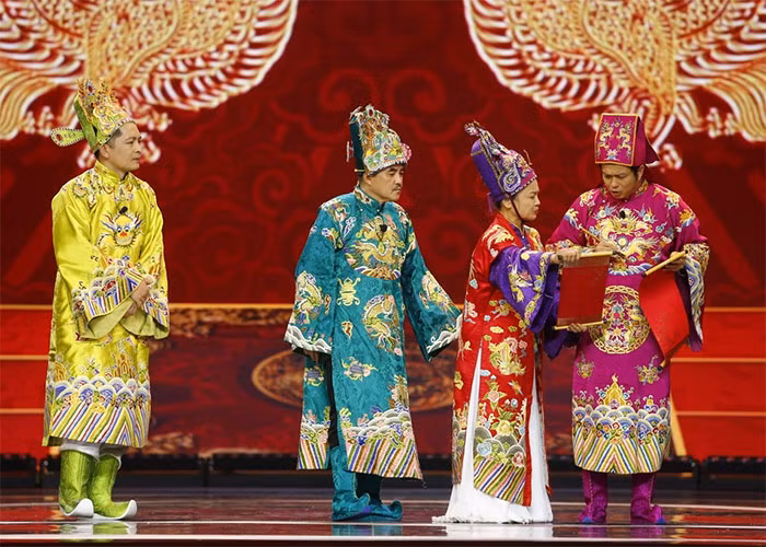 Trước đó, Bá Anh từng vào vai Táo Giáo dục ở Táo quân 2007 và Táo Kinh tế trong Táo quân 2008. (Ảnh: VFC)