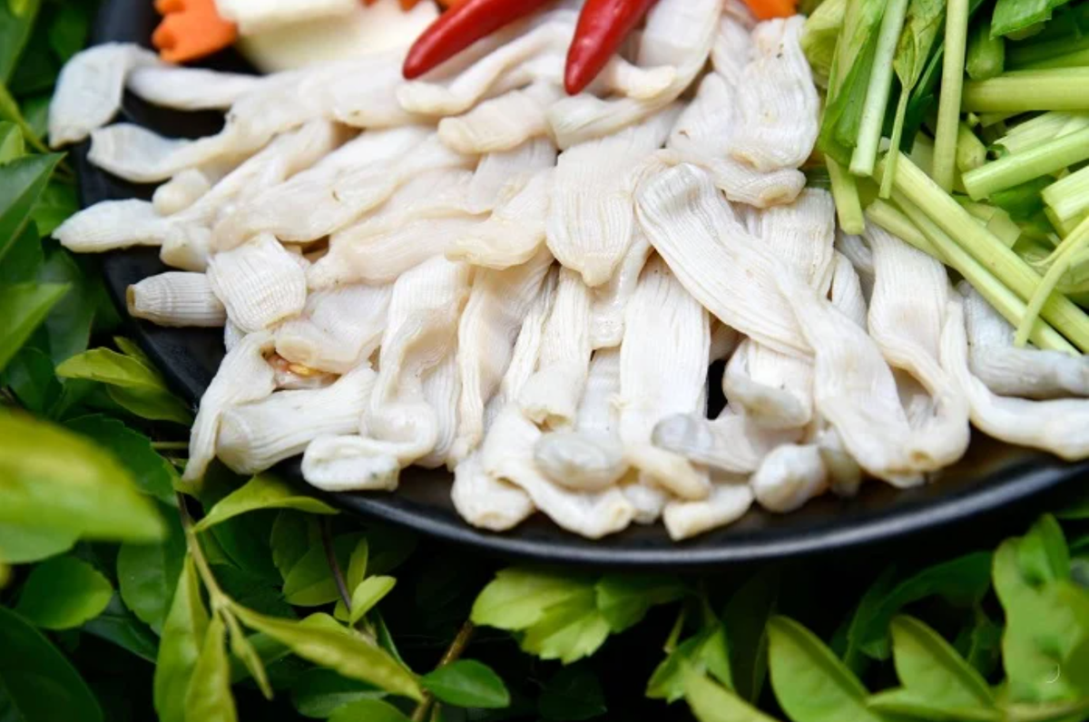 Sá sùng là đặc sản biển Quảng Ninh mang đặc trưng rất riêng của vùng biển Vân Đồn. Sá sùng tương đối hiếm, giá thành cao. Các món ăn nổi tiếng thường được chế biến với sá sùng là: sá sùng xào su hào, sá sùng xào giòn, sá sùng tẩm bột chiên giòn…