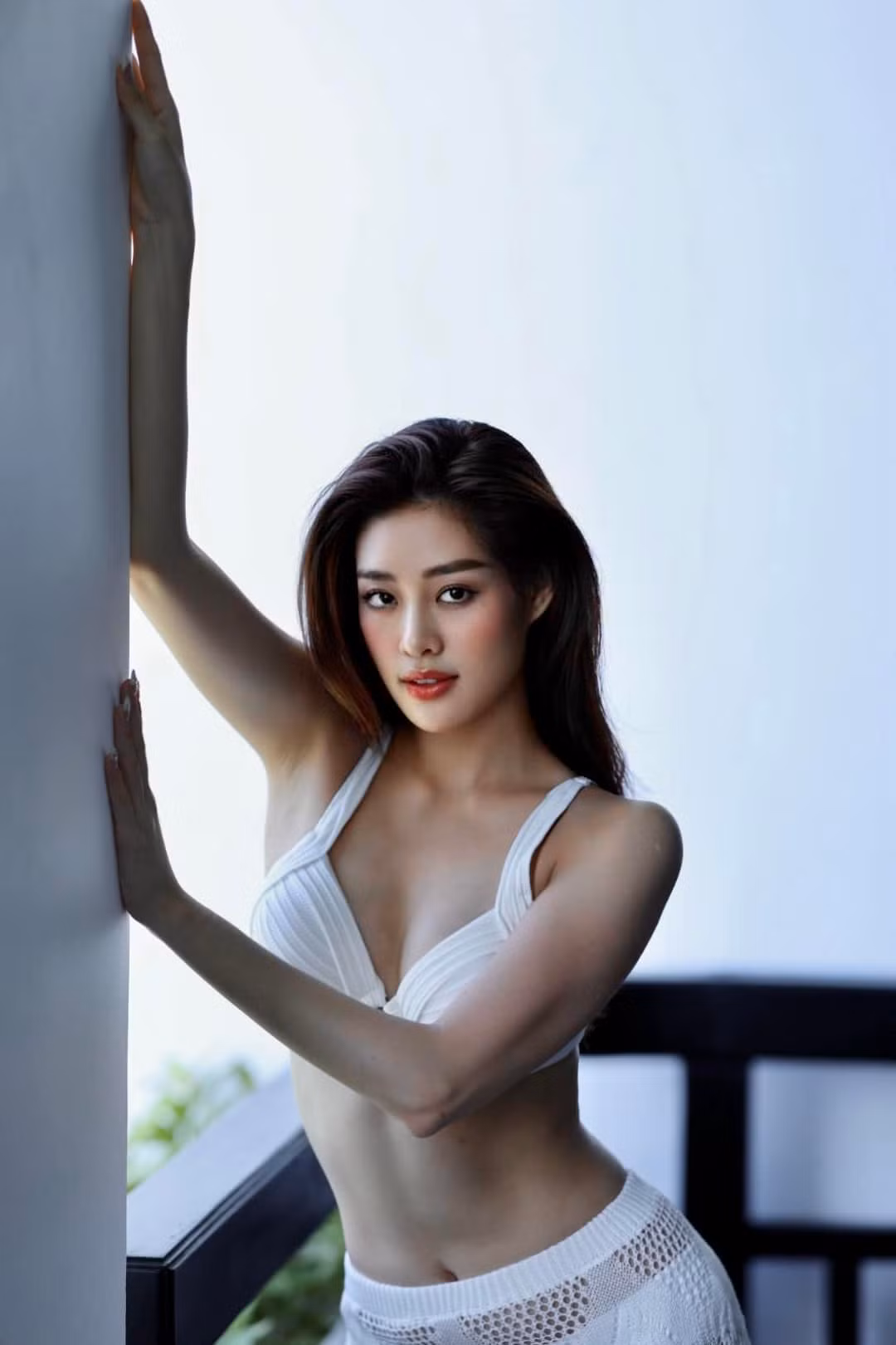 Hoa hậu Khánh Vân khoe ảnh body "xịn xò" do chồng sắp cưới chụp. Ảnh: FB Nguyễn Trần Khánh Vân