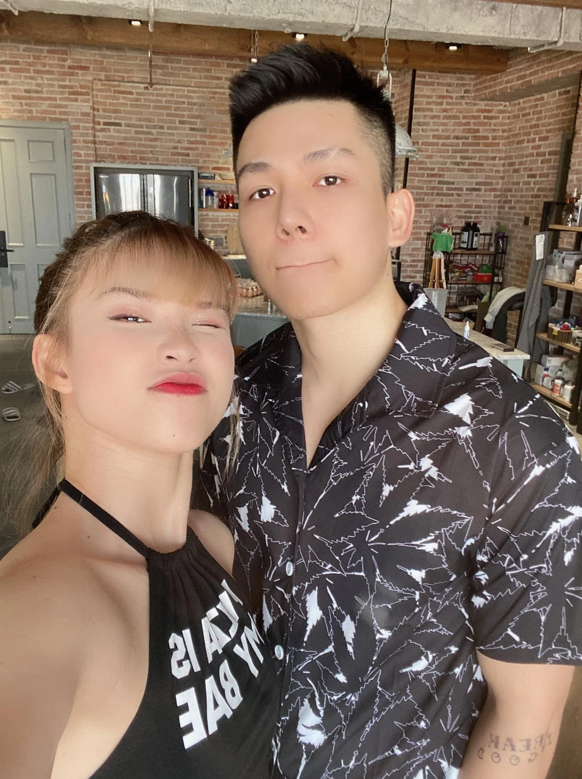 Cặp đôi nhận được nhiều sự ủng hộ từ người hâm mộ bởi sự đẹp đôi và tính cách hài hước, lém lỉnh. Ảnh: FBNV