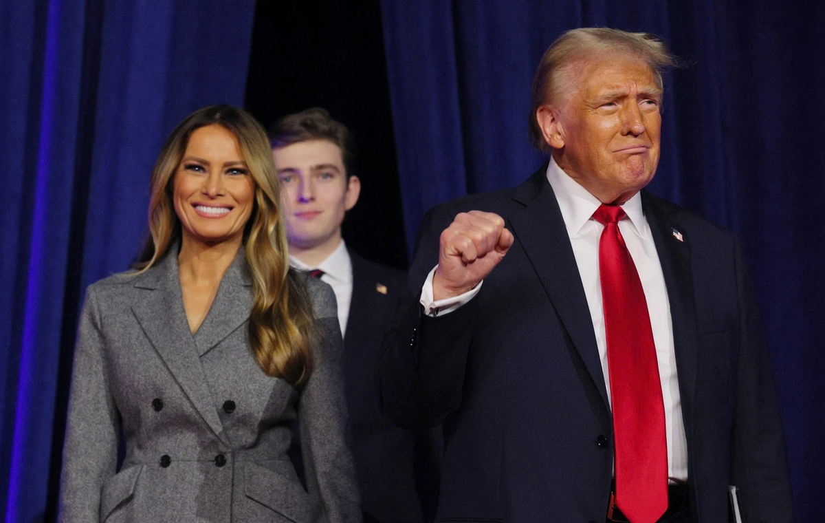 Bà Melania Trump luôn thu hút sự chú ý khi xuất hiện trước truyền thông, công chúng. Ảnh: Reuters