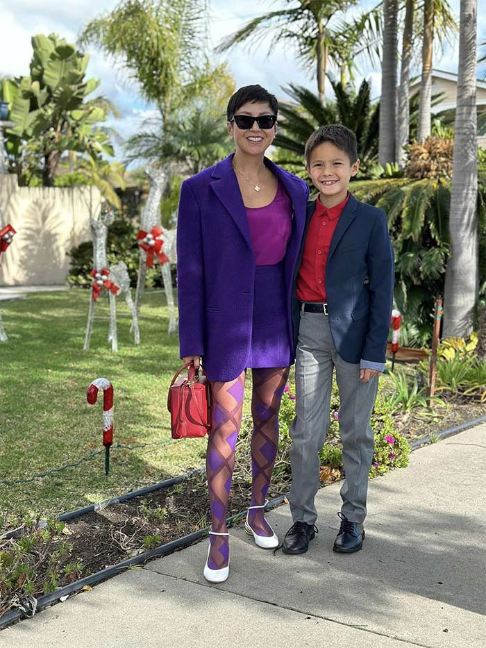 Nguyệt Anh khá tín tiếng chuyện riêng tư. Trên trang cá nhân mọi người thấy cô thường xuyên đăng ảnh cùng một bé trai. Theo nhiều nguồn tin thì cậu bé chính là con của cô và bạn trai người Mỹ, bé đã được 8 tuổi.