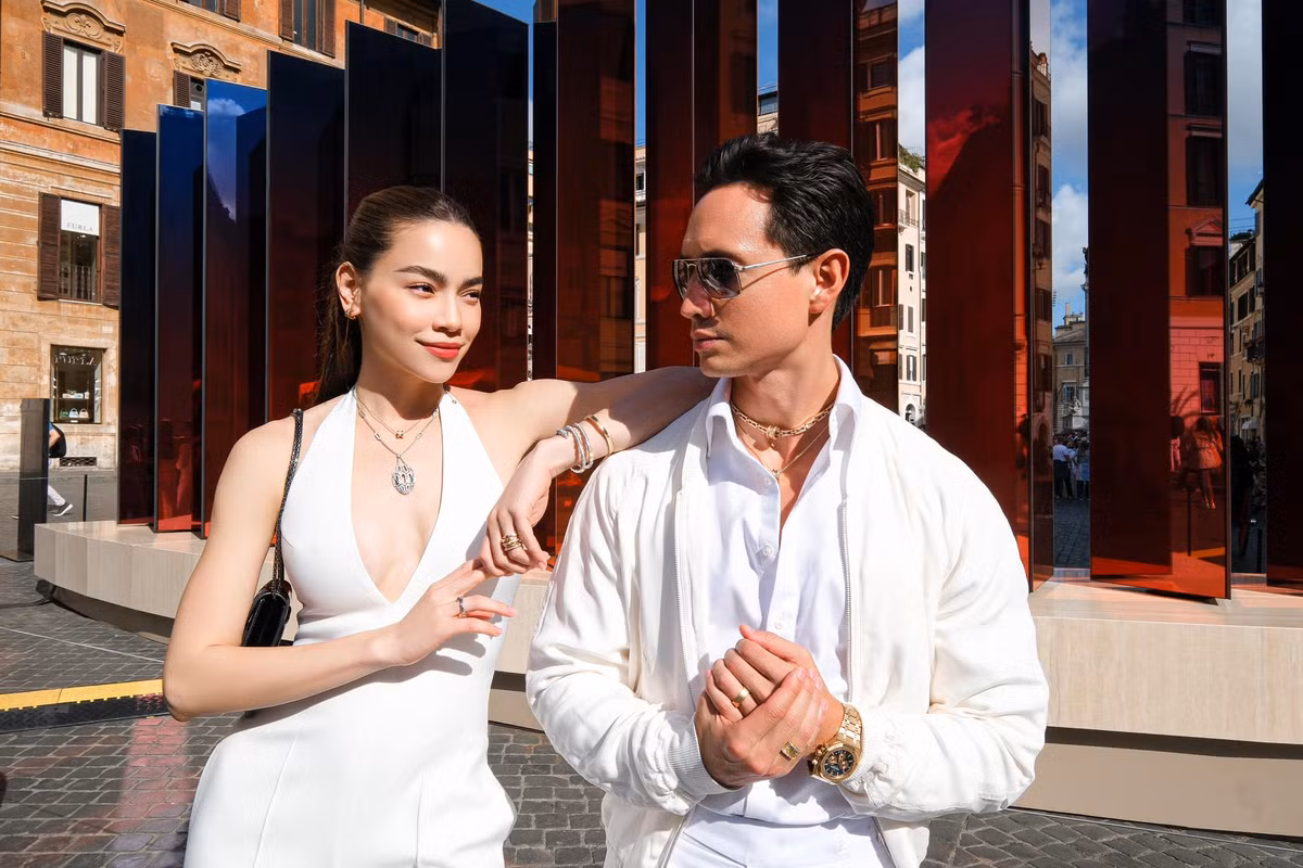 Năm 2020, sau 4 năm hẹn hò, Hồ Ngọc Hà và Kim Lý đã chính thức về chung một nhà. Cặp đôi có hai con song sinh Leon và Lisa. Ảnh: FB Ho Ngoc Ha