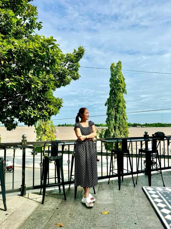 MC Cát Tường check-in ở quê nhà Vĩnh Long. Ảnh: FB Nguyễn Trí Cát Tường