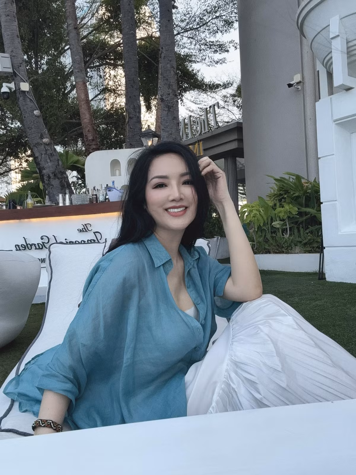 Không chỉ sở hữu nhan sắc "không tuổi", Giáng My còn có sự nghiệp kinh doanh thành đạt.