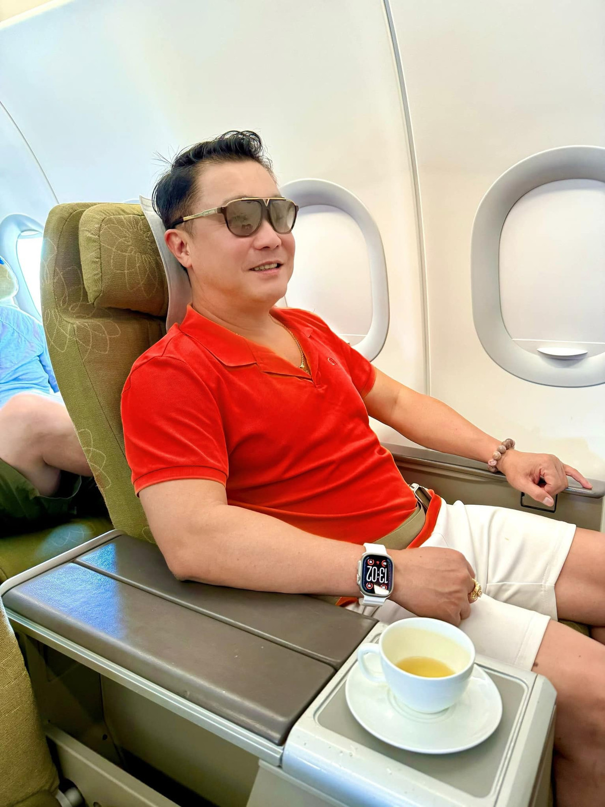 Lý Hùng nói, anh dành thời gian cho gia đình ở thời điểm hiện tại, không áp lực hay bận tâm điều gì. Ảnh: FBNV