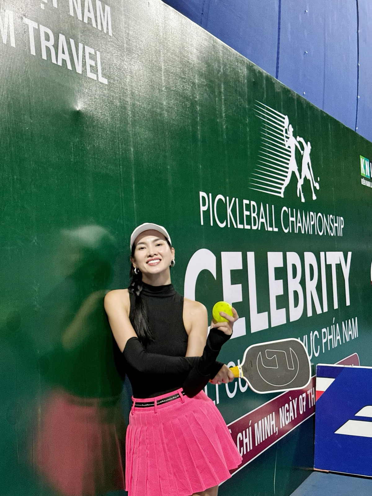 Từ yoga, gym cho đến bộ môn pickleball, Anh Thư đều thể hiện sự đam mê và quyết tâm cao độ. Ảnh: FB Nguyen Anh Thu