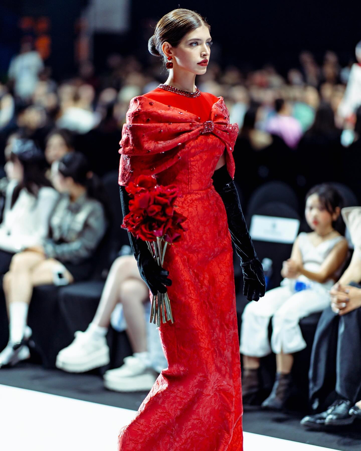 Là cái tên khá nổi tiếng trong làng mẫu nhưng An Tây lại vướng không ít lùm xùm. Ảnh: FB Andrea Aybar