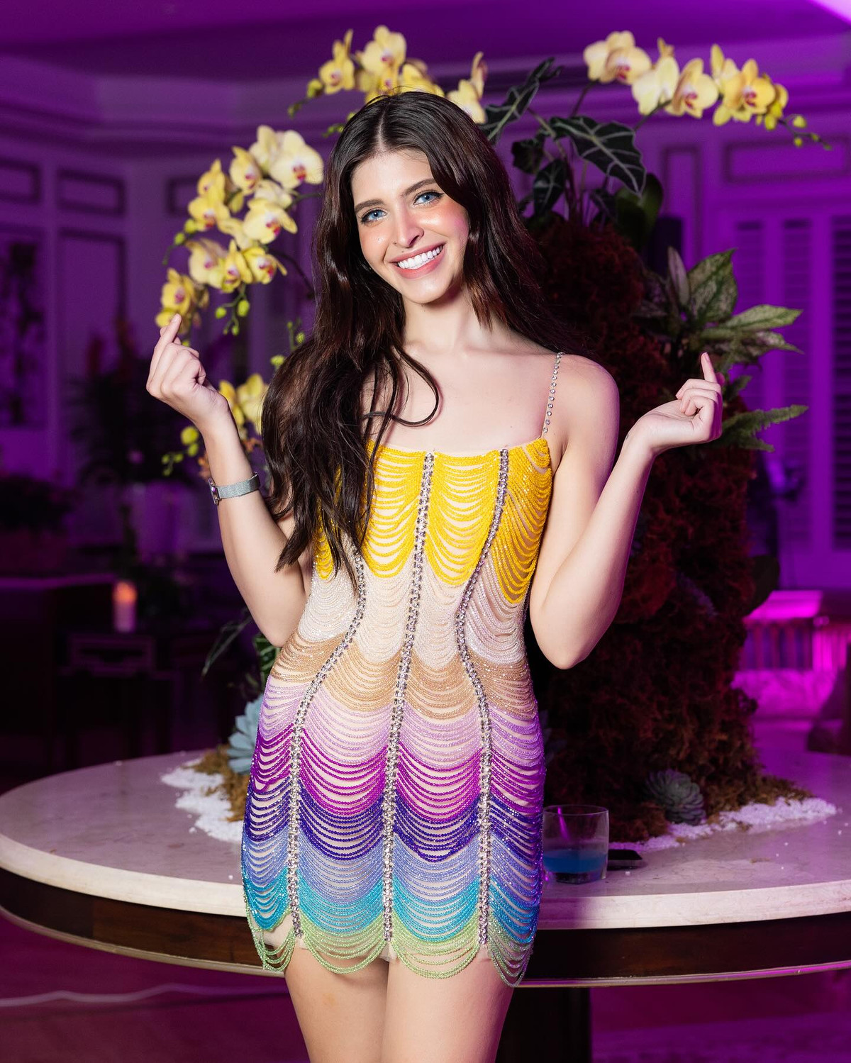 Những tai tiếng về đời tư khiến sự nghiệp của Andrea Aybar từng có giai đoạn trượt dốc. Cô ít xuất hiện hơn. Phải đến năm 2020, Andrea Aybar mới bắt đầu hoạt động tích cực trở lại. Ảnh: FB Andrea Aybar