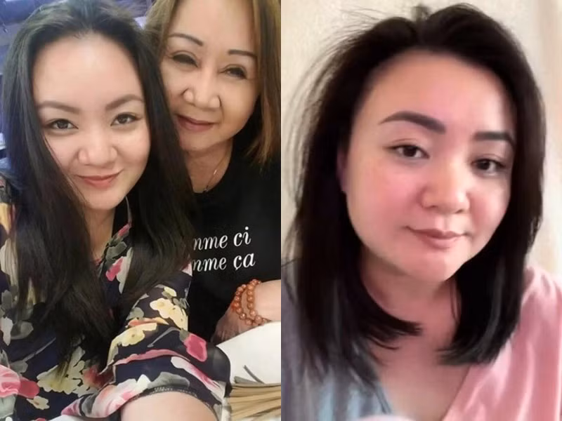 Trải qua 3 lần sinh nở, Xuân Mai có ngoại hình đầy đặn, thân hình mũm mĩm vì tăng cân. Ảnh: Người đưa tin