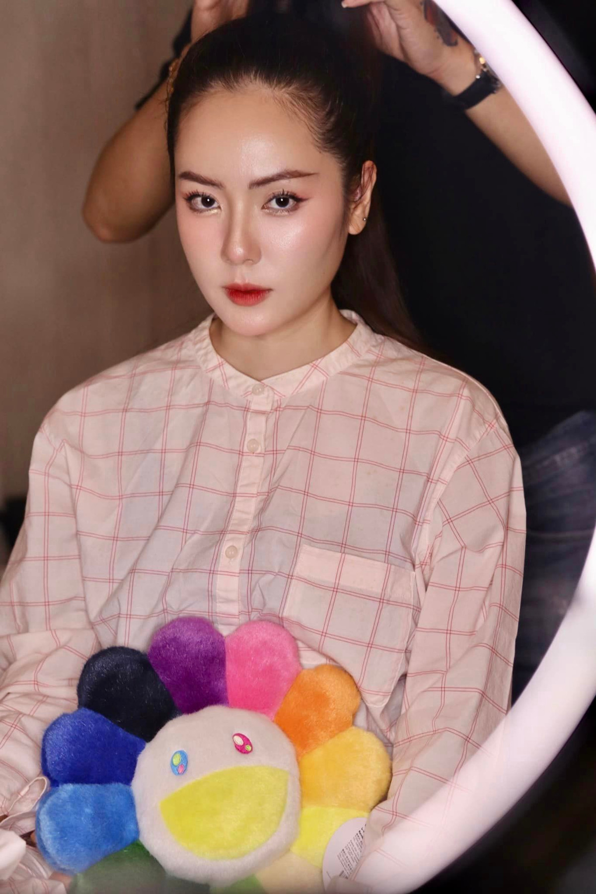 Phương Linh chia sẻ, cô luôn chú trọng đến việc bổ sung đầy đủ vitamin, khoáng chất cho cơ thể thông qua chế độ ăn uống lành mạnh. Ảnh: FB Phương Linh Trần