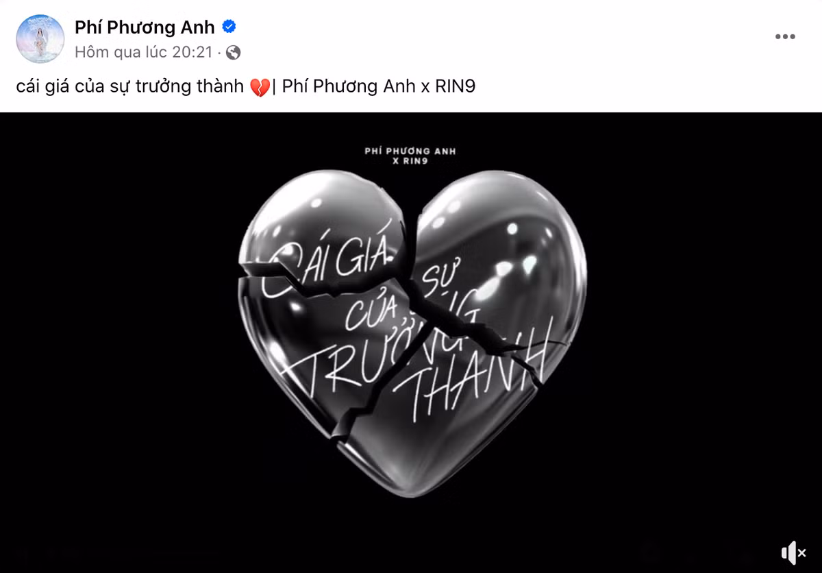 Phí Phương Anh tung ca khúc mới giữa ồn ào hẹn hò doanh nhân hơn 22 tuổi.