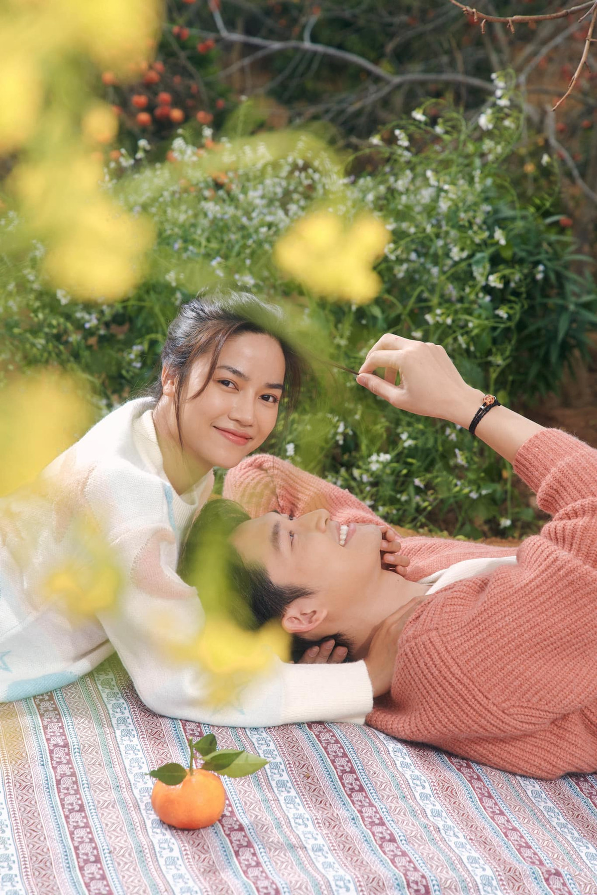 Khán giả bày tỏ sự thích thú với những khoảnh khắc tình cảm của cả hai. Ảnh: FBNV