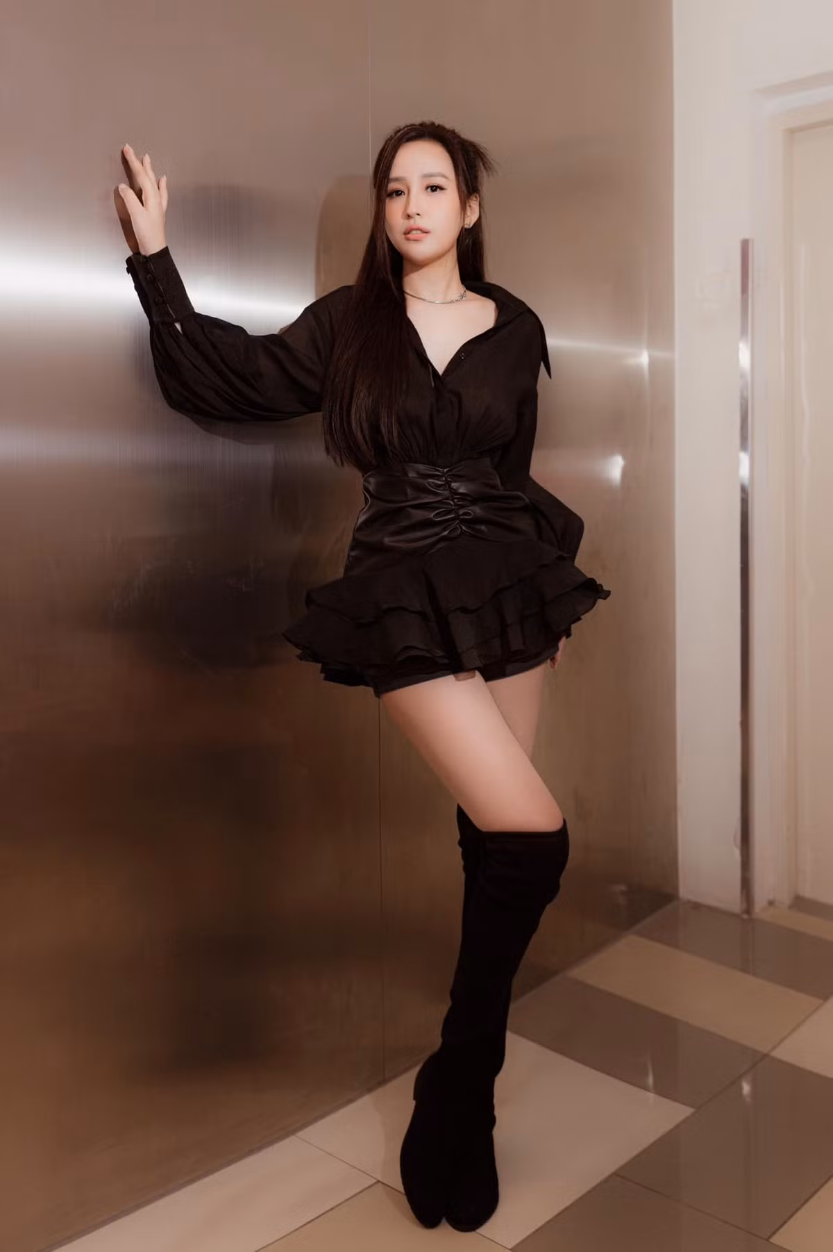 Sở hữu vẻ ngoài xinh đẹp, cuộc sống sung túc song người đẹp 8X chưa lập gia đình. Ảnh: FB Mai Phuong Thuy