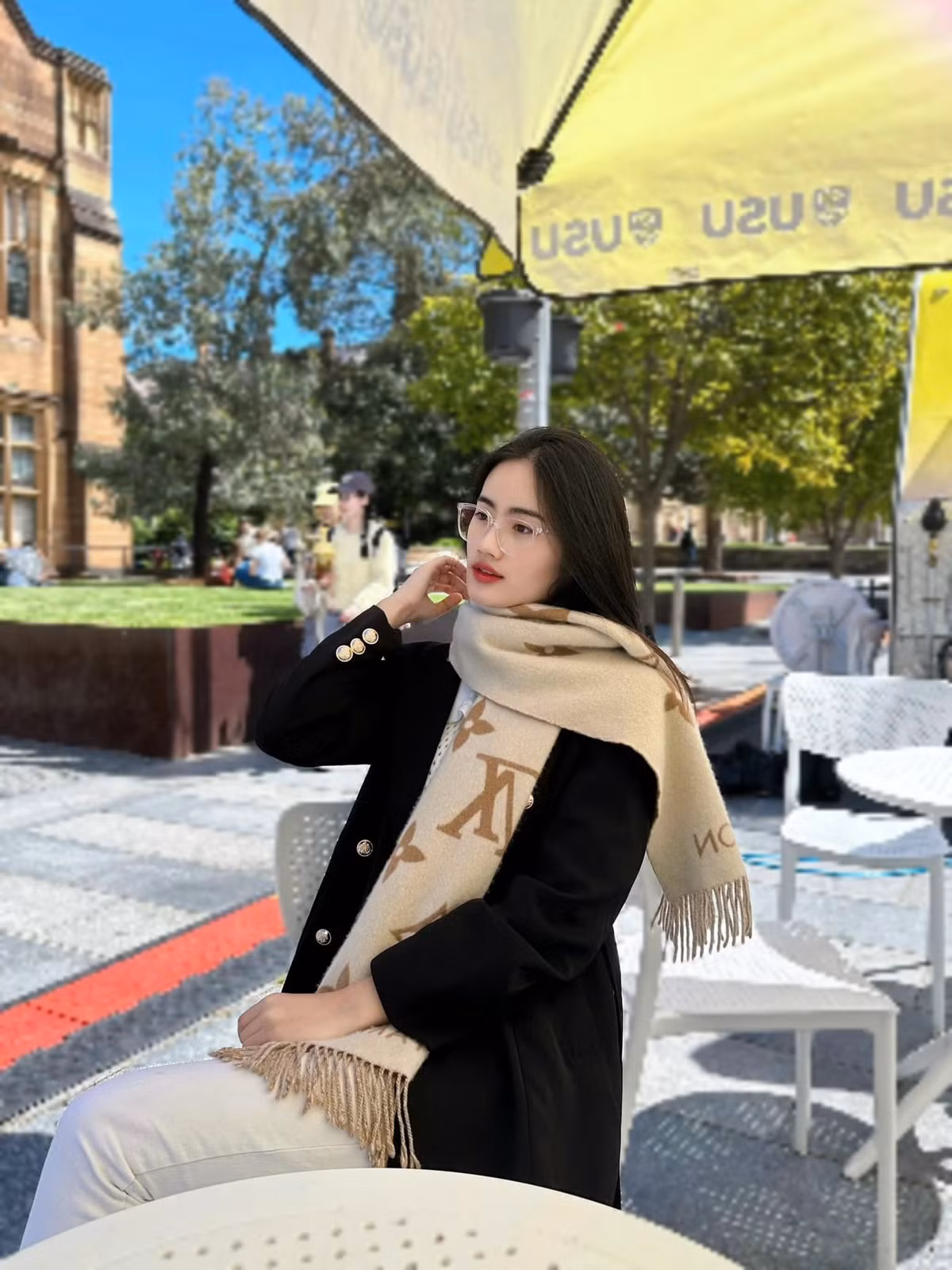 Hoa hậu Ý Nhi đăng tải bức ảnh cập nhật tình trạng của bản thân khi đang trong quá trình học tập tại Úc. Ảnh: FB Huỳnh Trần Ý Nhi