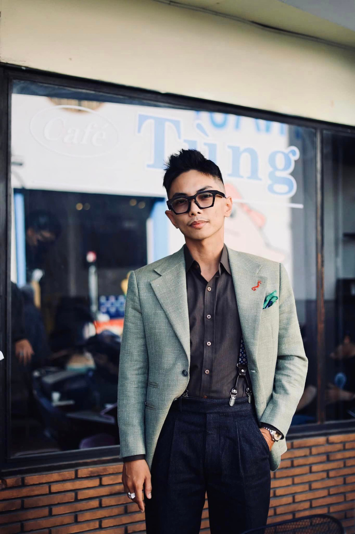 Kiện tướng Phan Hiển lịch lãm trước thềm thi giải Vô địch Quốc gia. Ảnh: FB Nguyễn Đoàn Phan Hiển