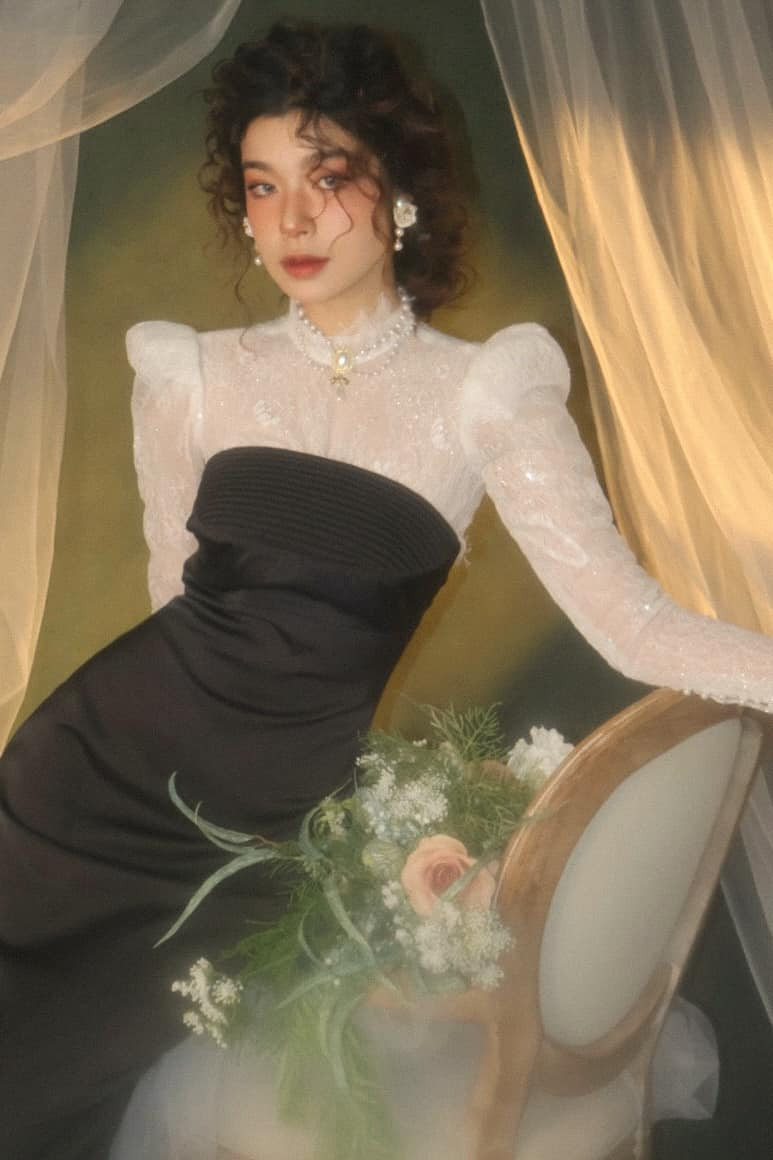 Nhờ sở hữu sắc vóc ấn tượng, Hoài Anh được mời làm mẫu ảnh. Ảnh: FB Vo Hoai Anh