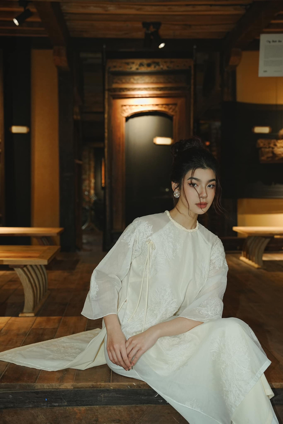 Vẻ đẹp của Hoài Anh không chỉ dừng lại ở ngoại hình mà còn toát lên sự trẻ trung, năng động và đầy sức sống. Ảnh: FB Vo Hoai Anh