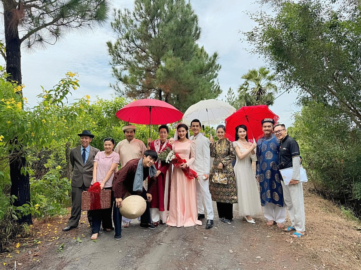 Vợ chồng Lương Thế Thành - Thuý Diễm đóng chung dự án phim mới. Ảnh: FB Lương Thế Thành