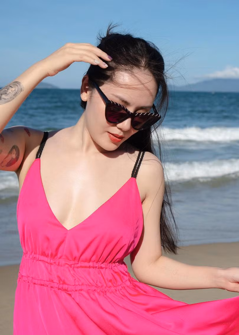 Nhan sac xinh dep, quyen ru cua Phuong Linh o tuoi 40