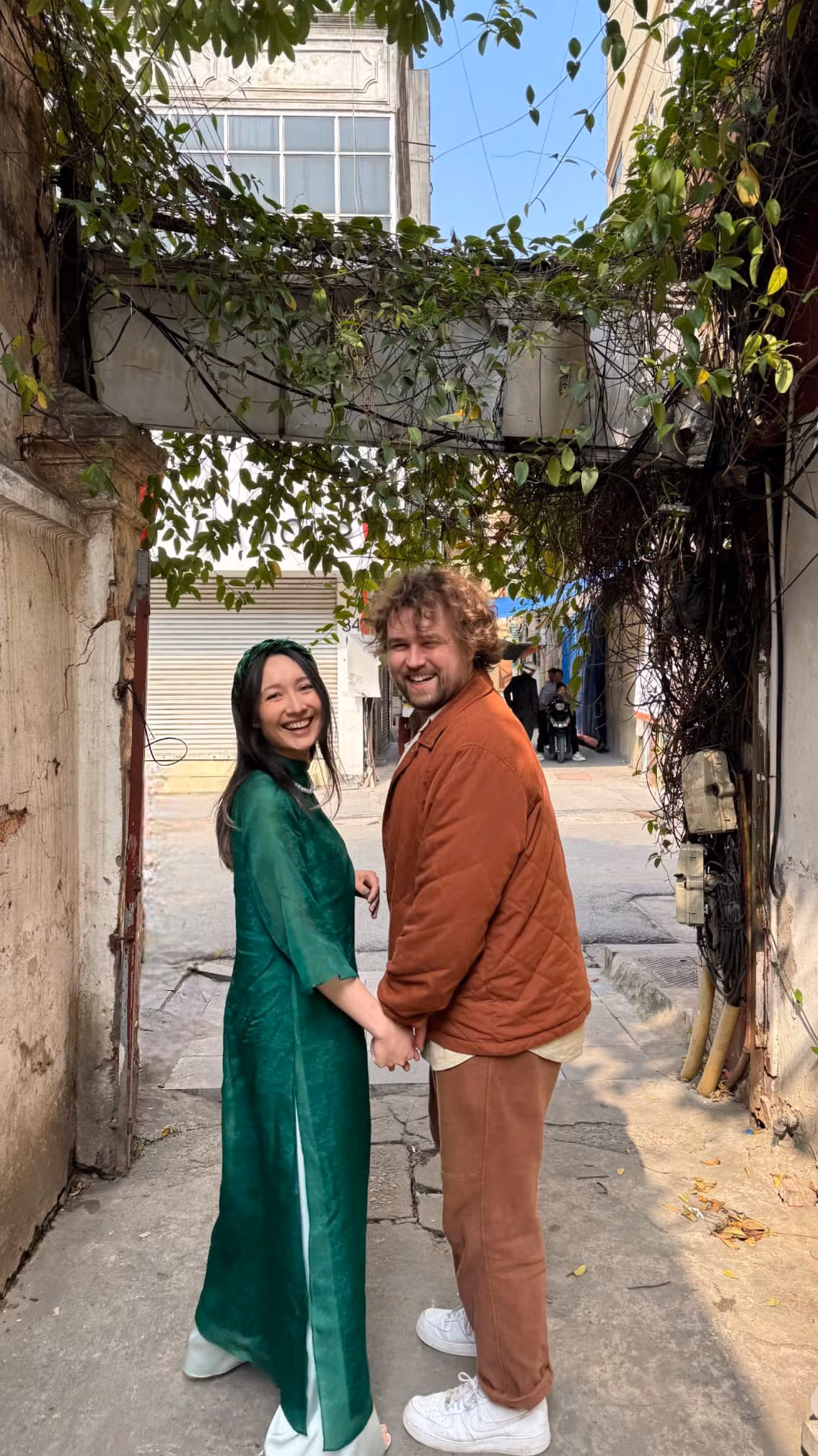 Cặp đôi có khoảng 6 năm yêu nhau trước khi chính thức về chung một nhà vào tháng 5/2022. Ảnh: FB Mỹ Linh