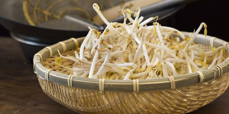 Lưu ý khi ăn giá đỗ có rất nhiều dưỡng chất nên mọi người không ăn quá 550g giá sống mỗi ngày. Ảnh minh họa