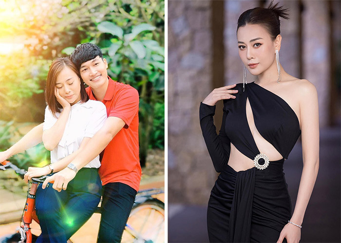 Phương Oanh và Đình Tú từng kết hợp thành một cặp trong phim "Lặng yên dưới vực sâu", "Cô gái nhà người ta".