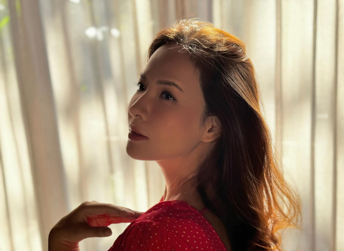 MC Đan Lê đăng ảnh mừng tuổi mới. Ảnh: FB Nguyen Dan Le