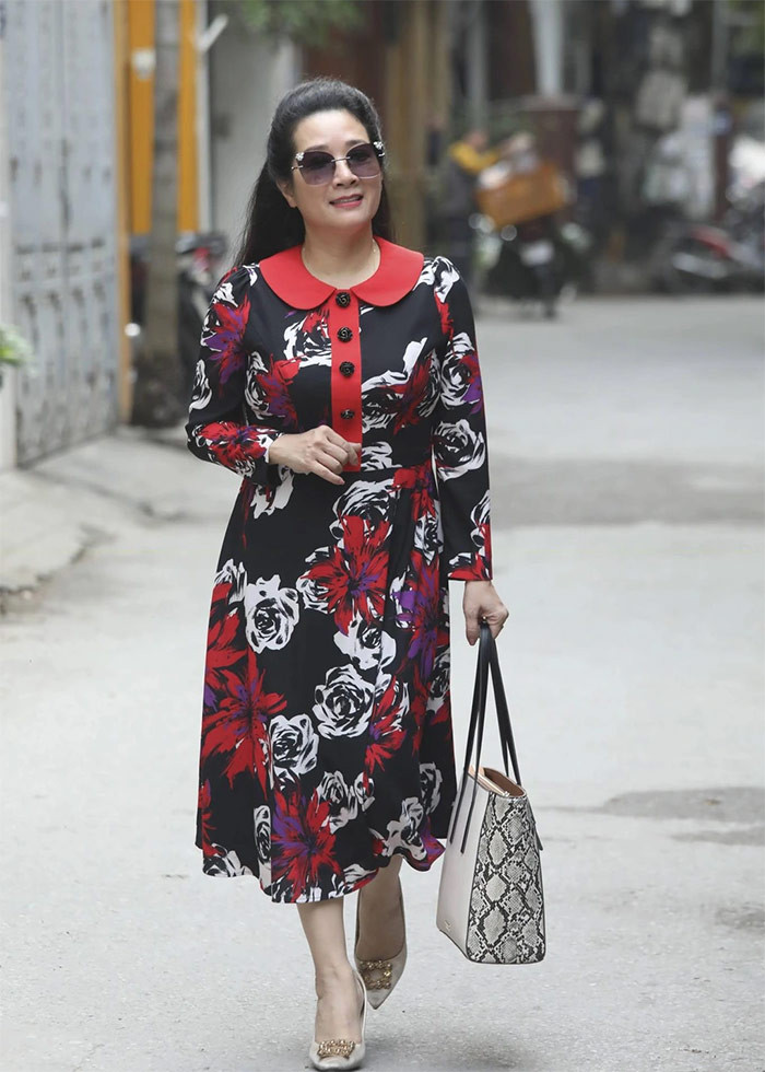 Cuộc sống ung dung, tự tại khiến Thanh Thanh Hiền được khen xinh đẹp, trẻ trung. (Ảnh: FBNV)