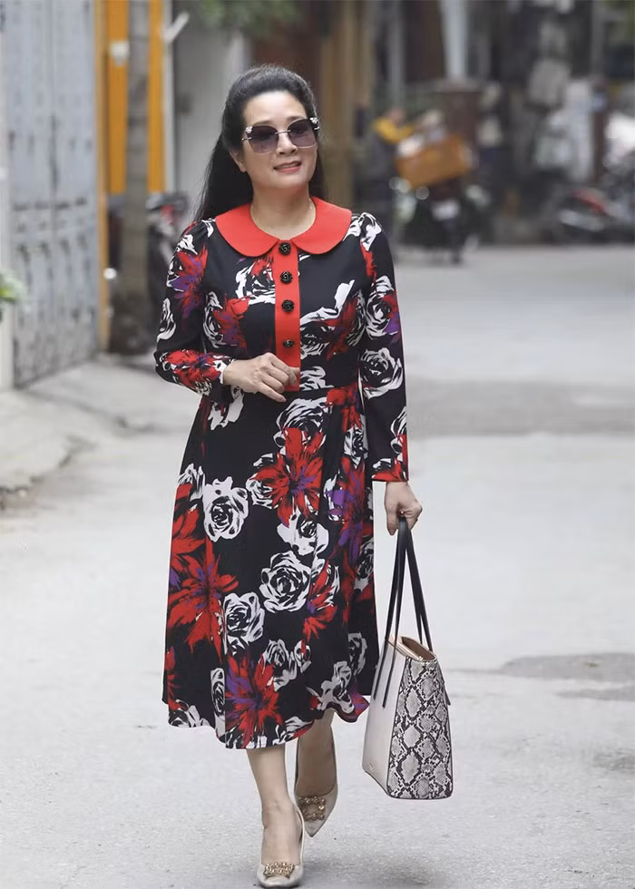 Cuộc sống ung dung, tự tại khiến Thanh Thanh Hiền được khen xinh đẹp, trẻ trung. (Ảnh: FBNV)