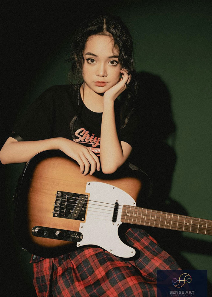 Nữ diễn viên nhí bộc lộ năng khiếu nghệ thuật từ nhỏ, được đánh giá diễn xuất tự nhiên, có chiều sâu. (Ảnh: FB Chu Diệp Anh)