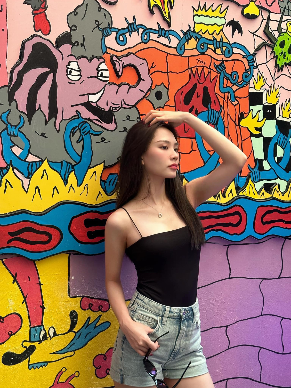 Mai Phương từng đăng quang Hoa khôi Đại học Đồng Nai 2018, vào top 5 Hoa hậu Việt Nam 2020. Ảnh: FB Huỳnh Nguyễn Mai Phương