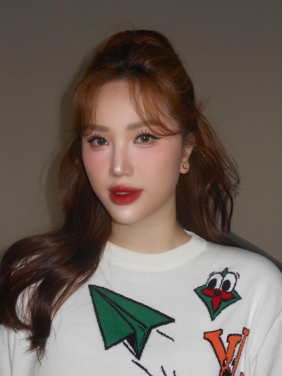 Bảo Thy zoom cận dung nhan xinh đẹp, gây mê. Ảnh: FB Bảo Thy