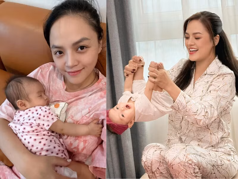 Cô không ngại khoe những khoảnh khắc không son phấn, để lộ những dấu vết thời gian trên gương mặt. Ảnh: FB Nguyễn Thu Quỳnh