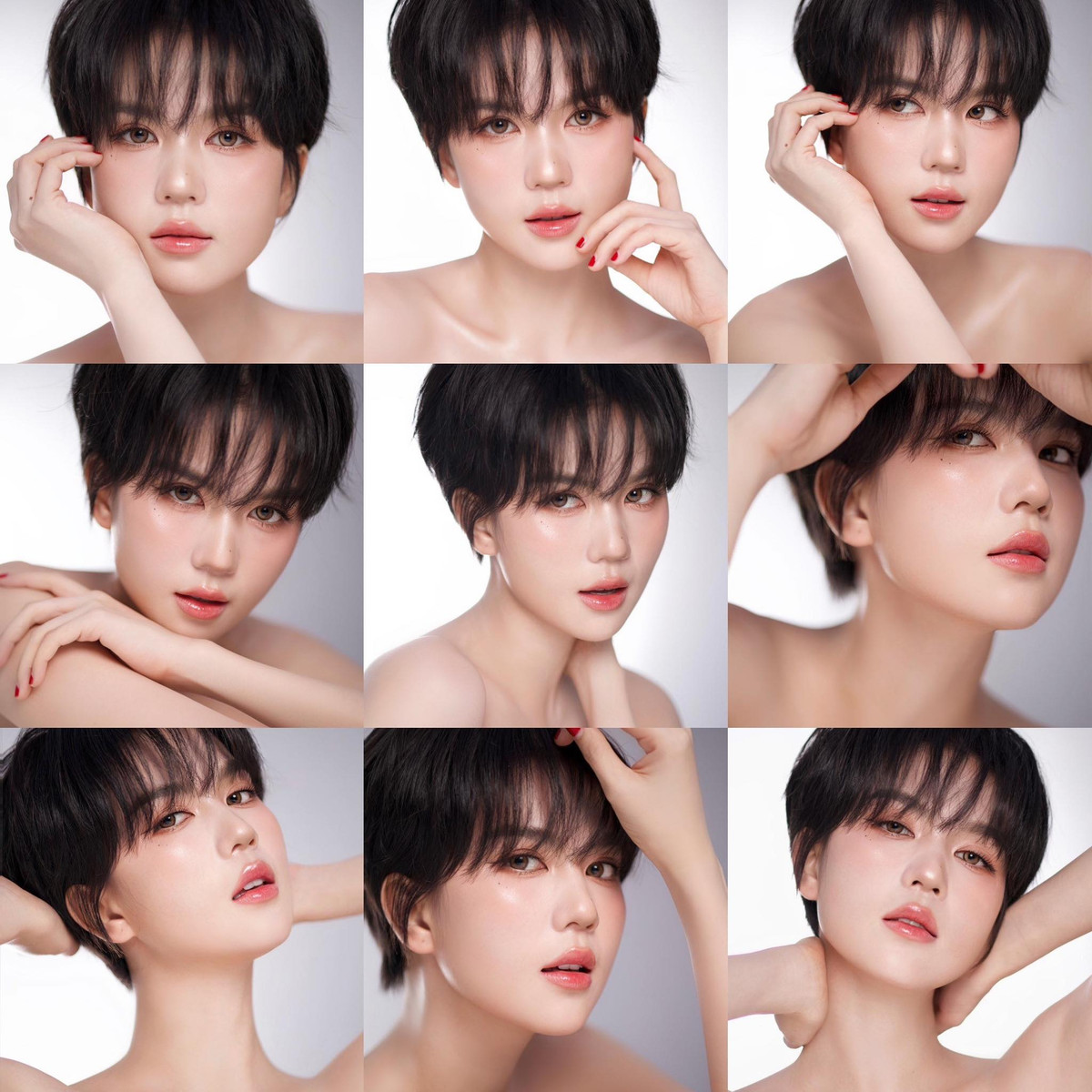 Ngọc Trinh khoe mái tóc ngắn đầy cá tính. Ảnh: FB Trần Thị Ngọc Trinh