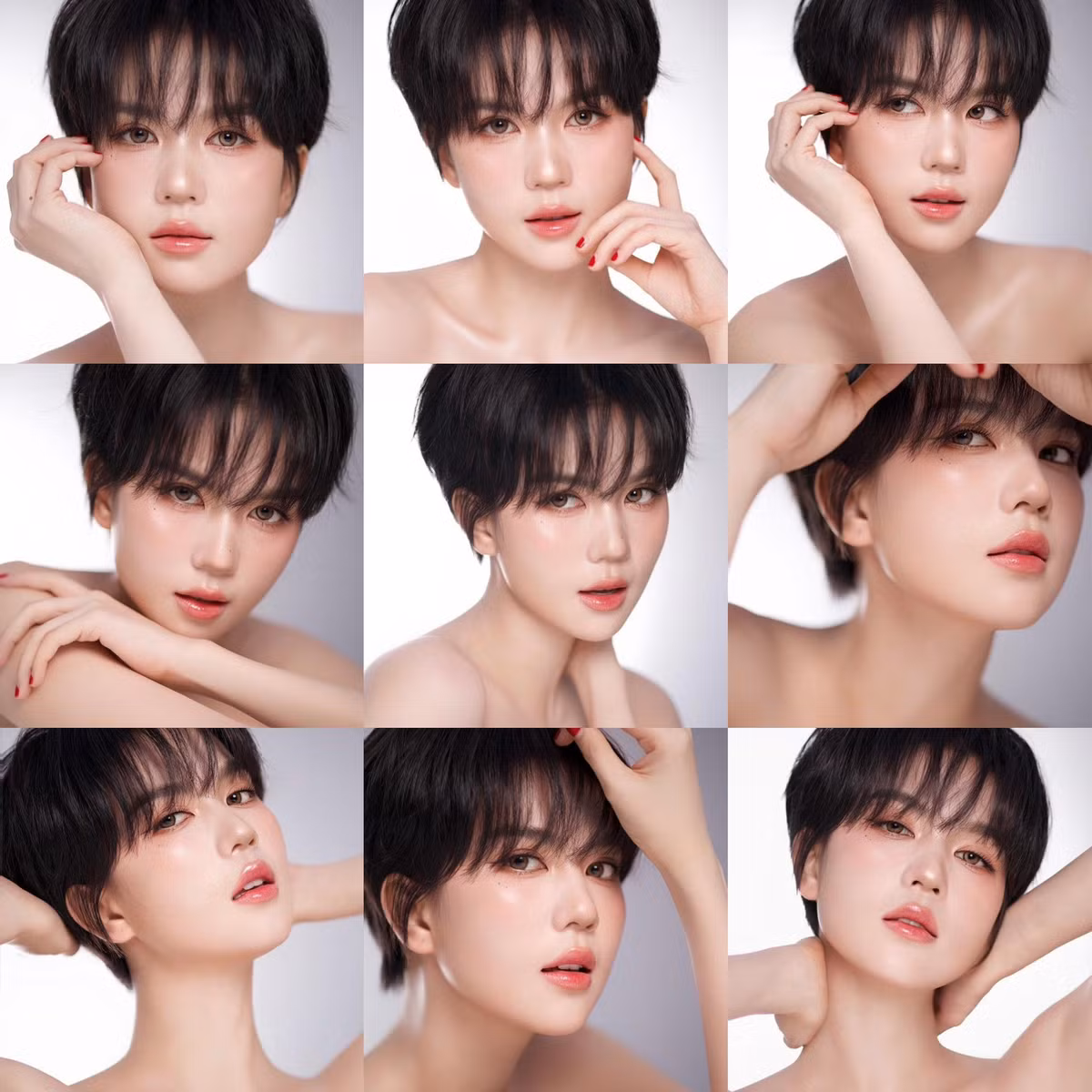 Ngọc Trinh khoe mái tóc ngắn đầy cá tính. Ảnh: FB Trần Thị Ngọc Trinh