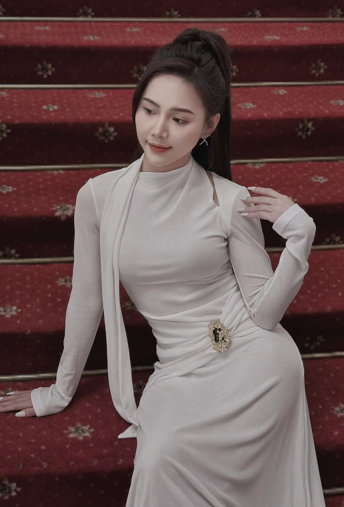 Gần đây nhất, diễn viên Minh Thu được chú ý ở bộ phim Nơi giấc mơ tìm về. Ảnh: FBNV