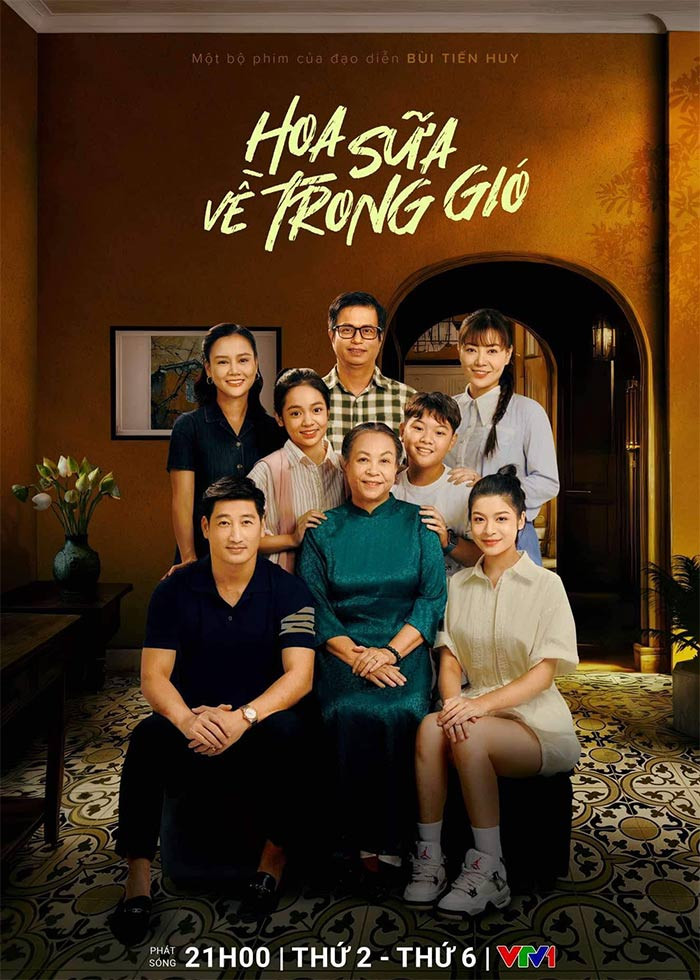 Mới đây Ngọc Quỳnh trở lại với vai Khang trong phim "Hoa sữa về trong gió". Nhân vật Khang là người đàn ông thương vợ, có trách nhiệm, không muốn vợ phải lo lắng đến những rắc rối trong công việc của mình. (Ảnh: FB Ngọc Quỳnh)