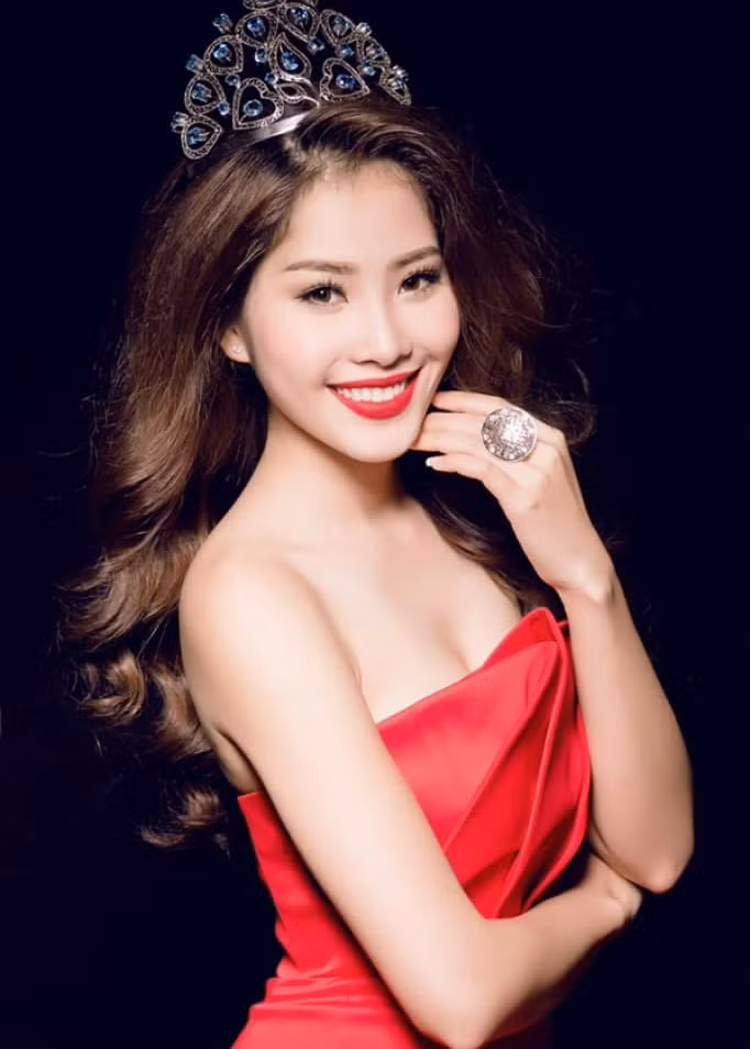 Tháng 6/2015, Nam Em đăng quang Hoa khôi Đồng bằng sông Cửu Long 2015. (Ảnh: FBNV)